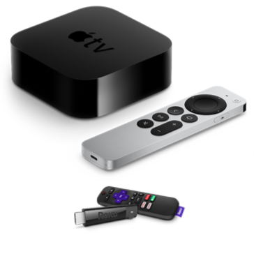 Apple TV, Roku